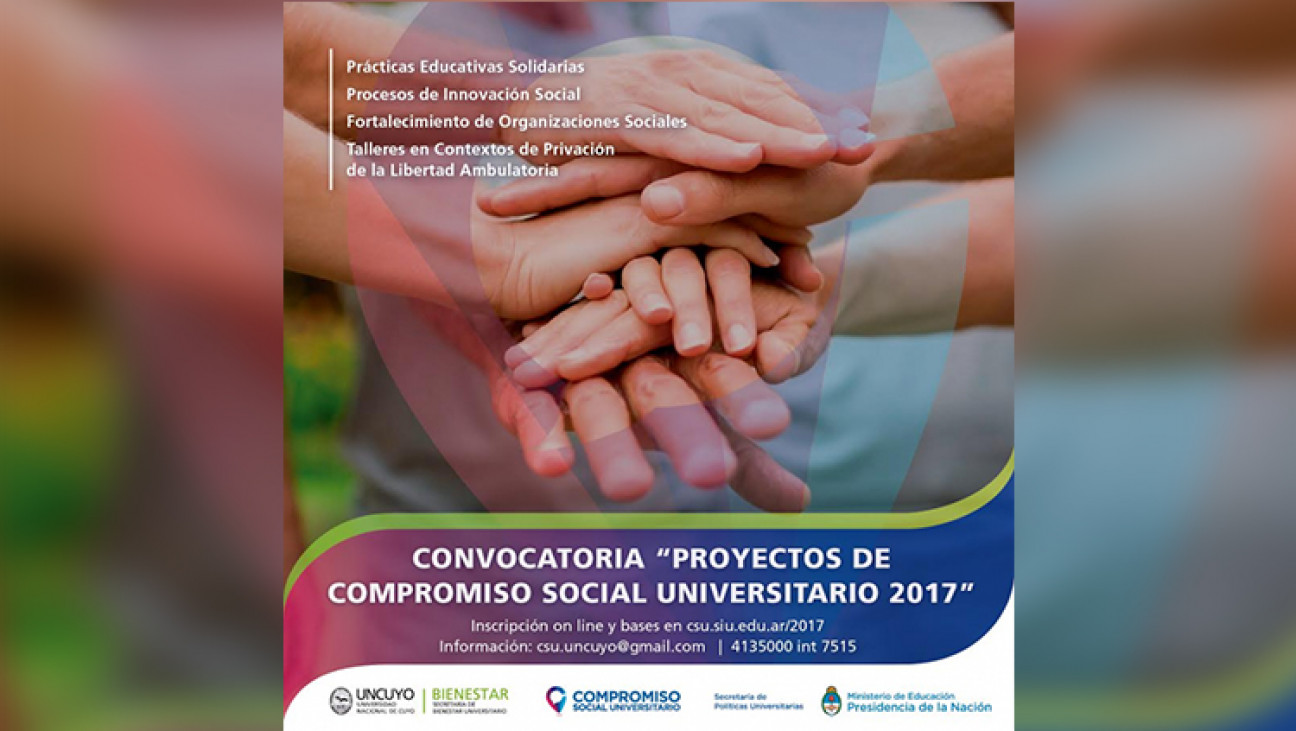 imagen Convocatoria para presentar proyectos sociales en Bienestar Universitario