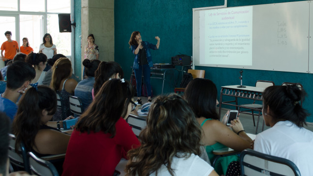 imagen ​La Red PAR dictó una clase a estudiantes del ingreso 2017