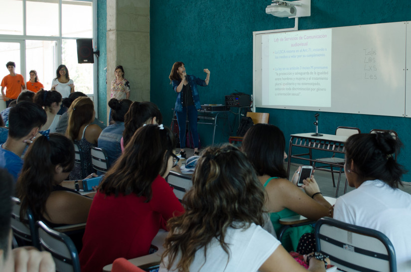 imagen ​La Red PAR dictó una clase a estudiantes del ingreso 2017