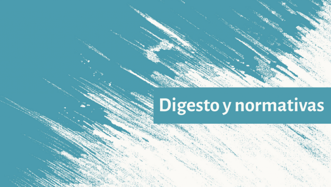 imagen Digesto y normativas