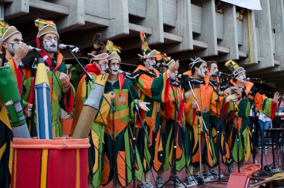 imagen La FCPyS recibió a los ingresantes 2016 con un flashmob de bienvenida