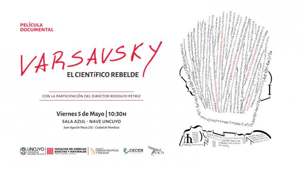 imagen Se proyectará en la Nave UNCUYO la producción argentina "Varsavsky, el científico rebelde"