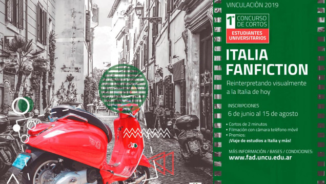 imagen Certamen de cortometrajes "Italia FanFiction"