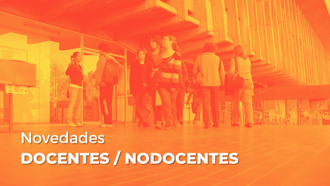 imagen Novedades Docentes / Nodocentes