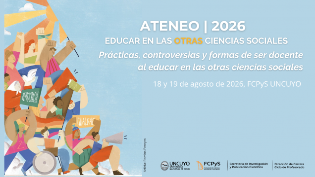 imagen Nuestra facultad será sede del Ateneo Interuniversitario sobre la enseñanza de las "otras" Ciencias Sociales