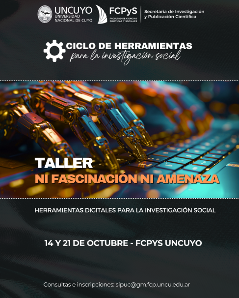 imagen Se dictará otro taller sobre herramientas digitales "Ni fascinación ni amenaza"