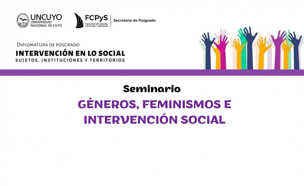 imagen Abren las inscripciones para el Seminario "Géneros, feminismos e intervención social"