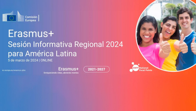 imagen Erasmus+ convoca a sesión informativa para América Latina