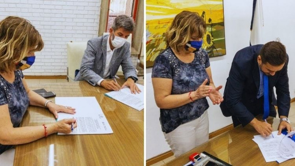 imagen La FCPyS firmó importantes acuerdos con municipios de la provincia 