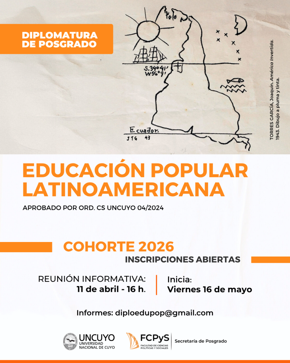 imagen Diplomatura de Posgrado en Educación Popular Latinoamericana