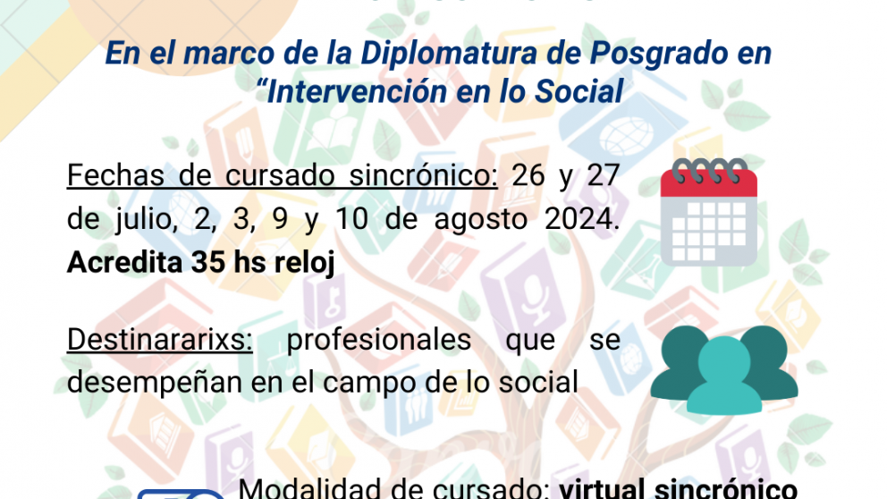 imagen Inscripciones abiertas al seminario de posgrado "Dimensión socio-jurídica en la intervención social con familias, niñeces y adolescencias