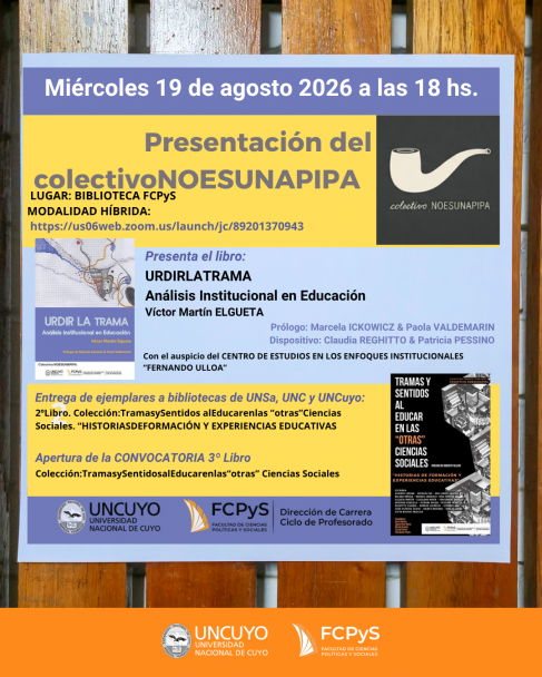 imagen Nuestra facultad será sede del Ateneo Interuniversitario sobre la enseñanza de las "otras" Ciencias Sociales