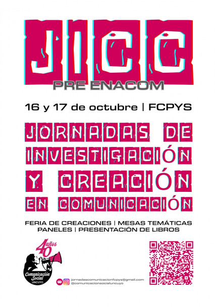 imagen En octubre se realizarán las  Jornadas de Investigación y Creación en Comunicación 