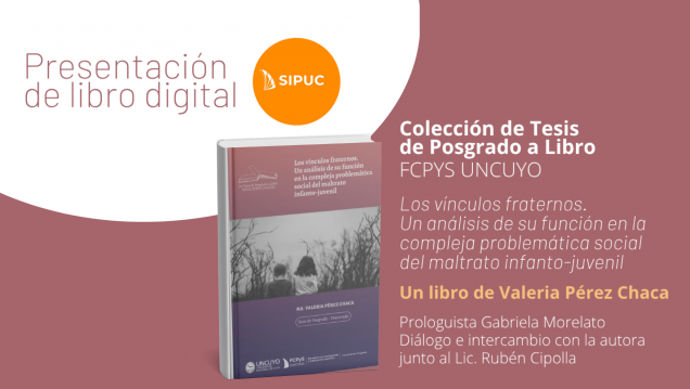 imagen Se presentará el tercer libro digital de la colección "De tesis de posgrado a libro"