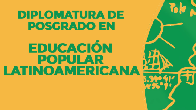 imagen Inscripciones abiertas para la Diplomatura en Educación Popular Latinoamericana