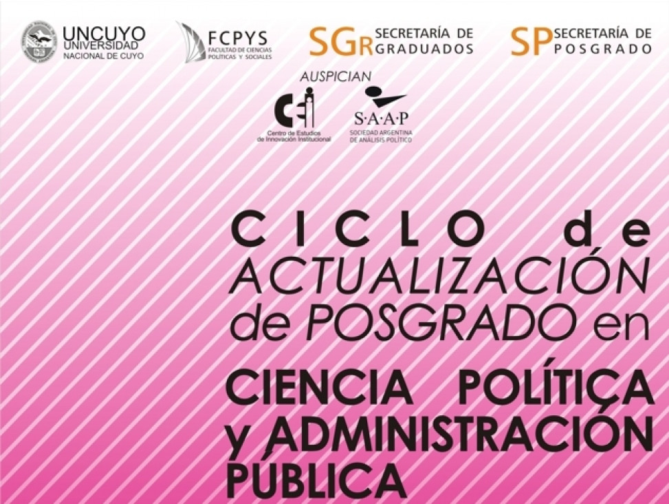 imagen Ciclo de Actualización de Posgrado en Ciencia Política y Administración Pública