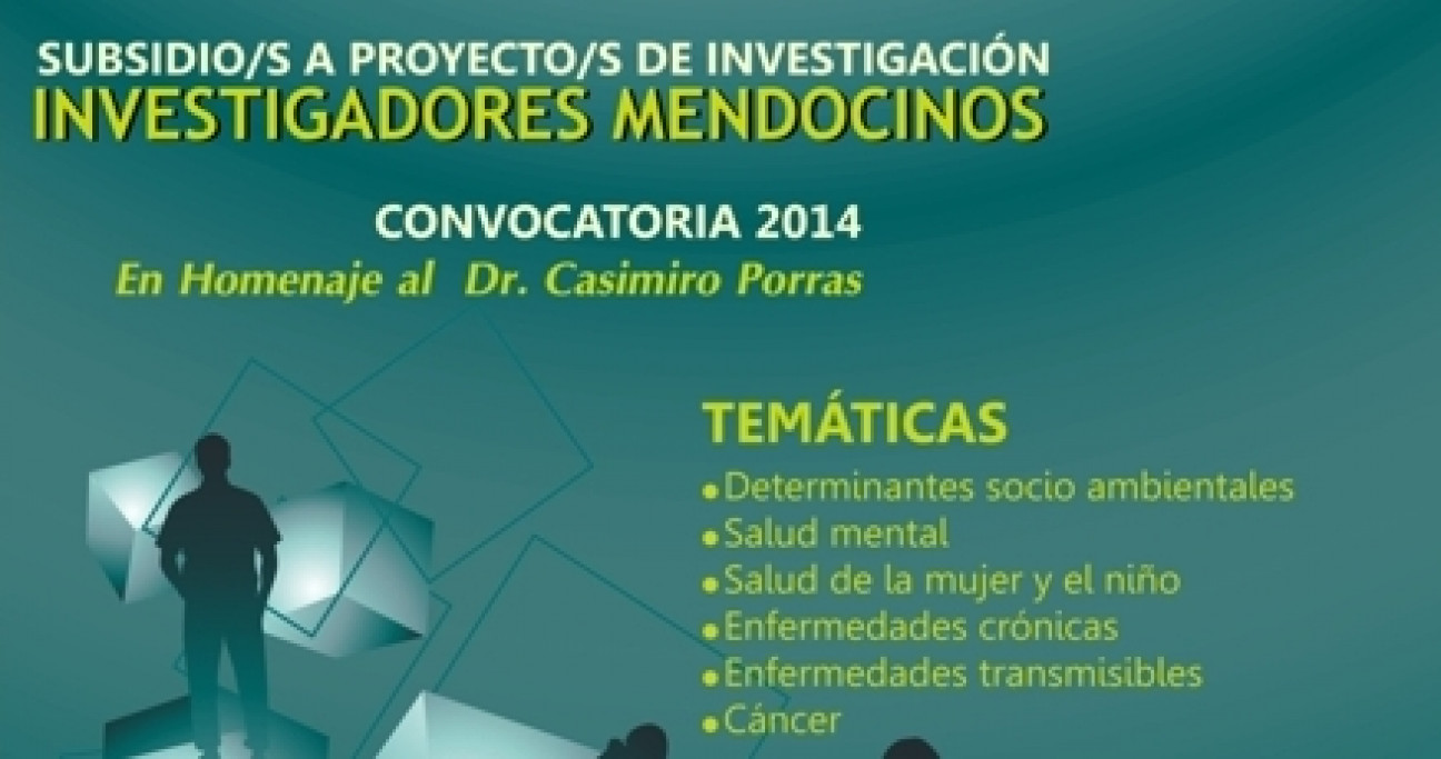 imagen Convocatoria 2014 - "Investigadores Mendocinos"