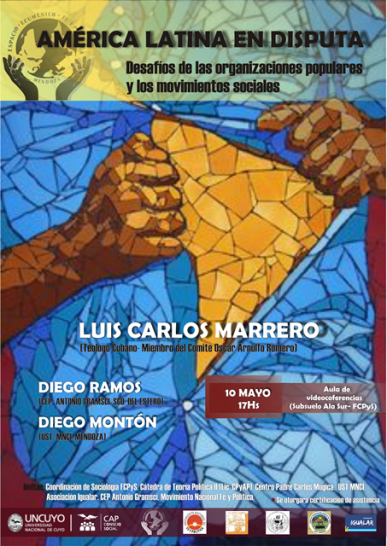 imagen Charla-debate: "América Latina en disputa. Desafíos de las organizaciones populares y los movimientos sociales"