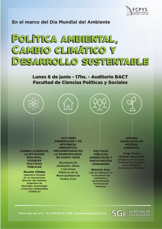 imagen Debate  sobre Política Ambiental, Cambio Climático y Desarrollo Sustentable