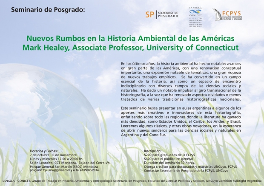 imagen Nuevos Rumbos en la Historia Ambiental de las Américas