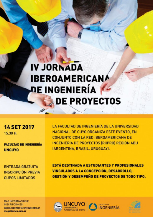 imagen IV Jornada Iberoamericana de Ingeniería de Proyectos: Inscripciones abiertas