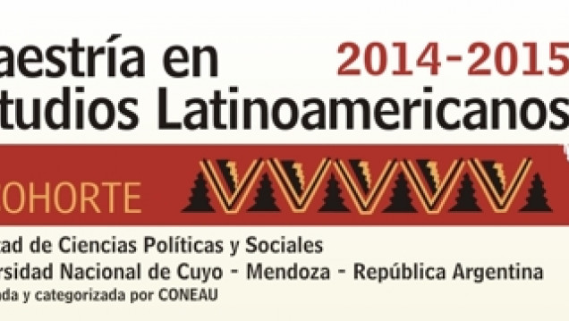 imagen Maestría en Estudios Latinoamericanos V Cohorte 2014 - 2015