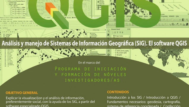 imagen Curso taller QGIS sobre sistemas de información geográfica