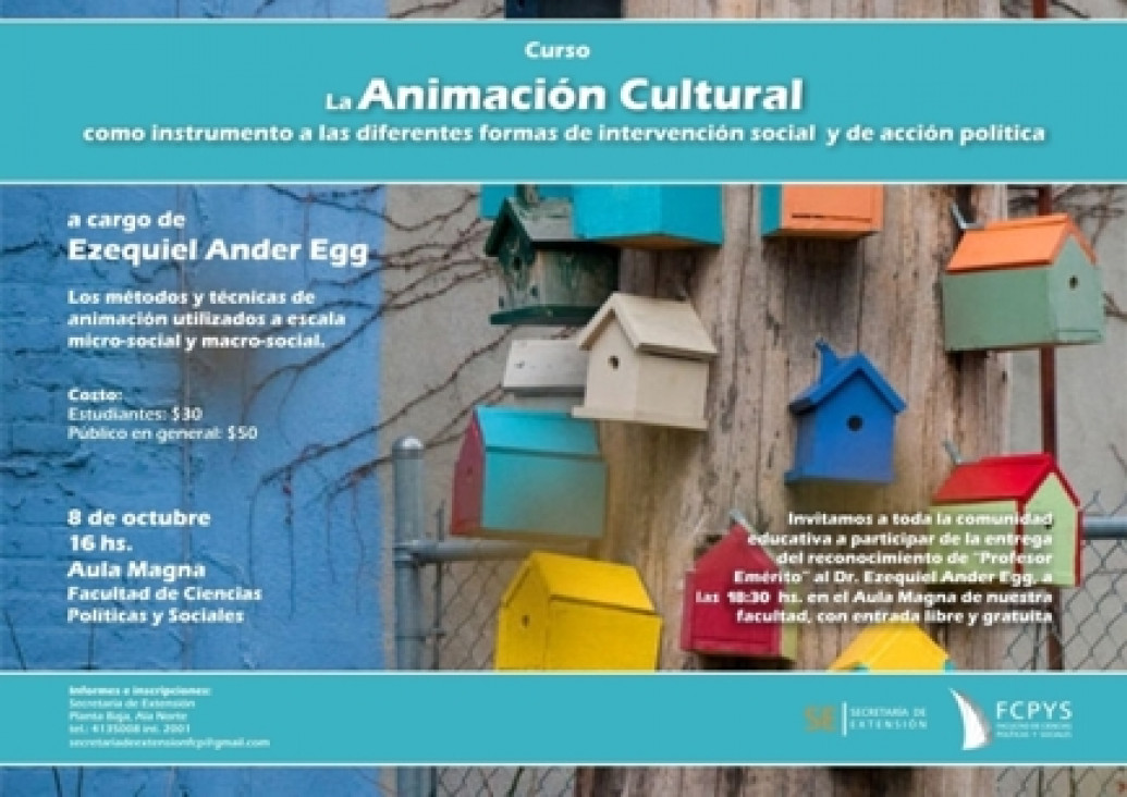 imagen 2da parte - Curso La Animación Cultural Como Instrumento de las Diferentes Formas de Intervención Social y de Acción Política