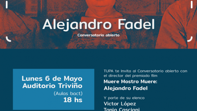 imagen Conversatorio abierto con Alejandro Fadel