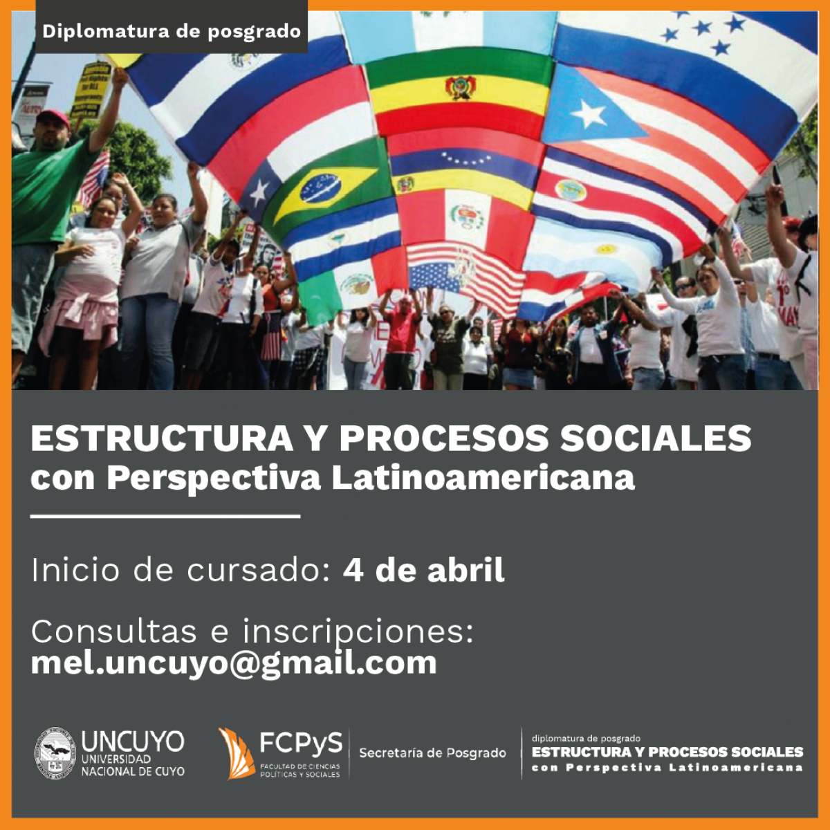 imagen Diplomatura de Posgrado en Estructura y Procesos sociales con perspectiva Latinoamericana