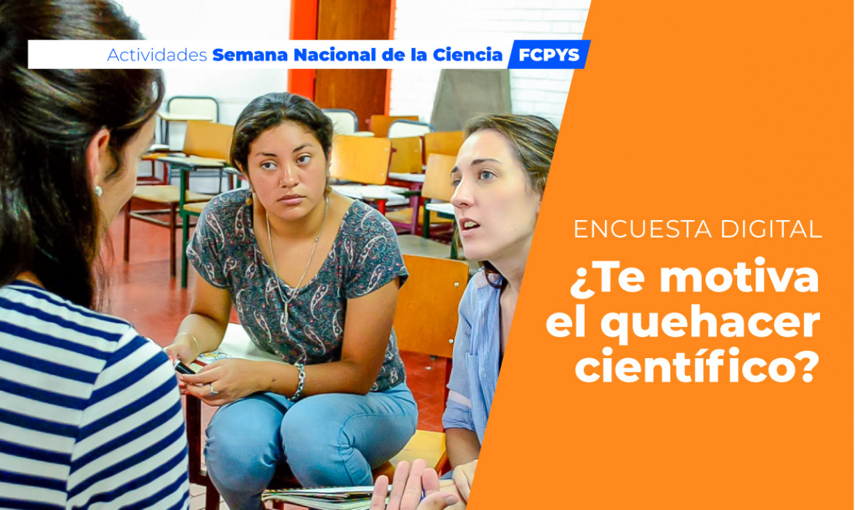 imagen Sumate al registro estudiantil de vocaciones científicas