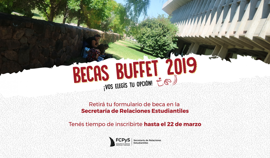 imagen Listado de seleccionados/as para Becas Buffet 2019
