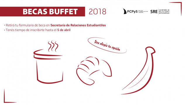 imagen Convocatoria para las Becas Buffet 2018