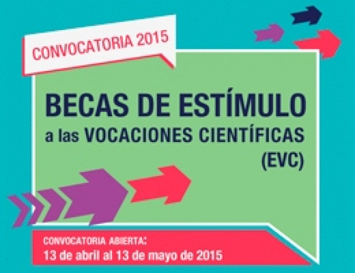 imagen Becas de estímulo  a las vocaciones científicas 2015 para estudiantes