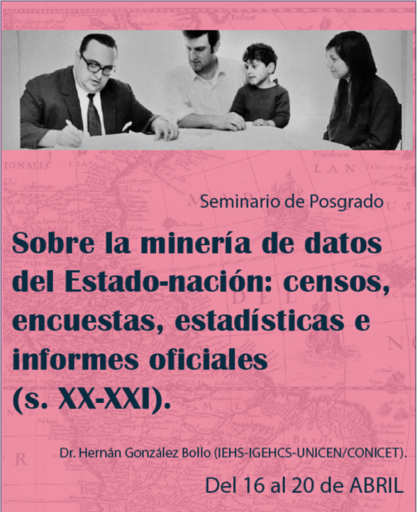 imagen Seminario " La minería de datos del Estado-nación"