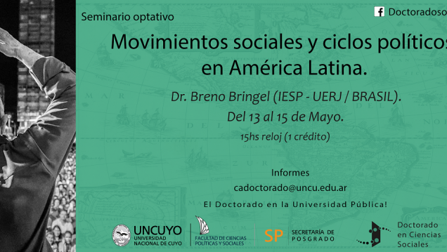 imagen Seminario optativo, "Movimientos sociales y ciclos políticos en América Latina"