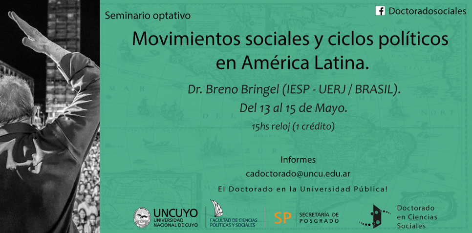 imagen Seminario optativo, "Movimientos sociales y ciclos políticos en América Latina"