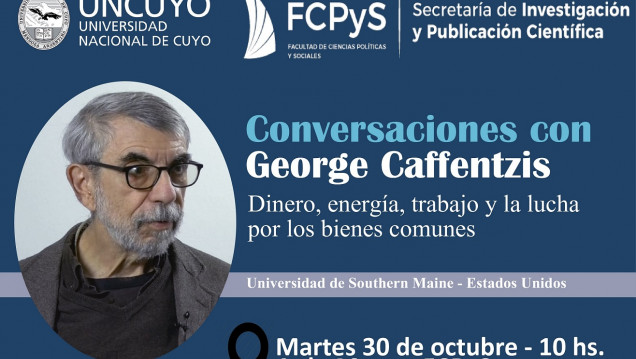 imagen Conversaciones con George Caffentzis en la FCPyS