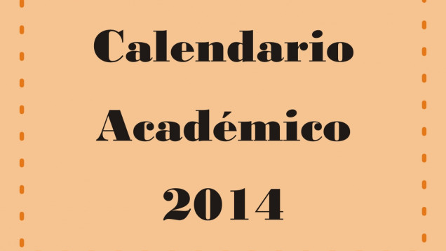 imagen Calendario Académico 2014