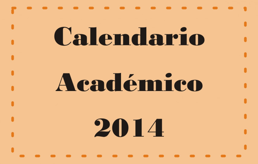 imagen Calendario Académico 2014