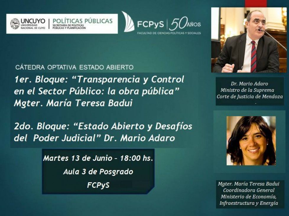 imagen Charla debate sobre Transparencia y Estado Abierto