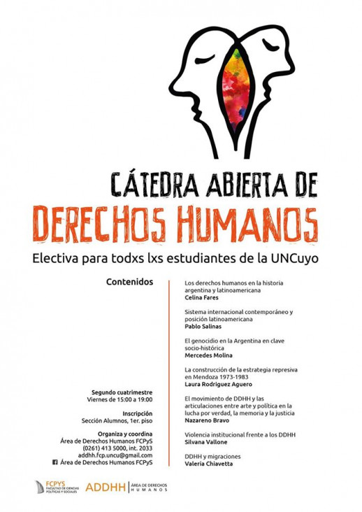 imagen Cátedra abierta Derechos Humanos