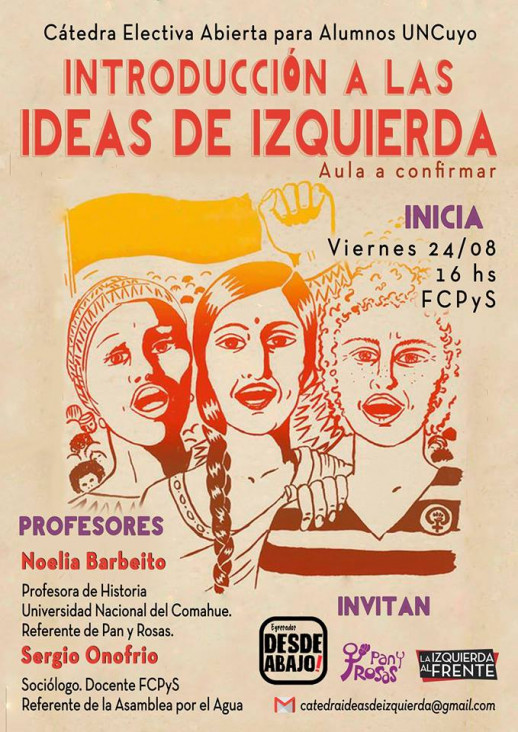 imagen Cátedra optativa/electiva: "Introducción a las Ideas de Izquierda"