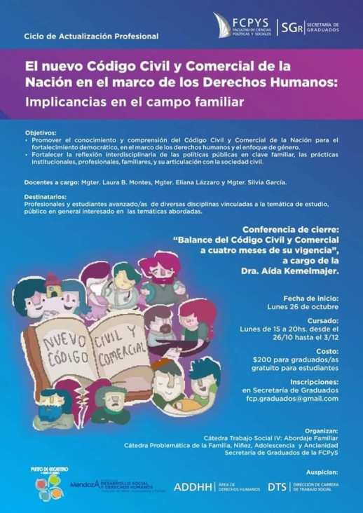 imagen EL nuevo Código Civil y Comercial de la Nación en el marco de los derechos humanos: implicancias en el campo familiar