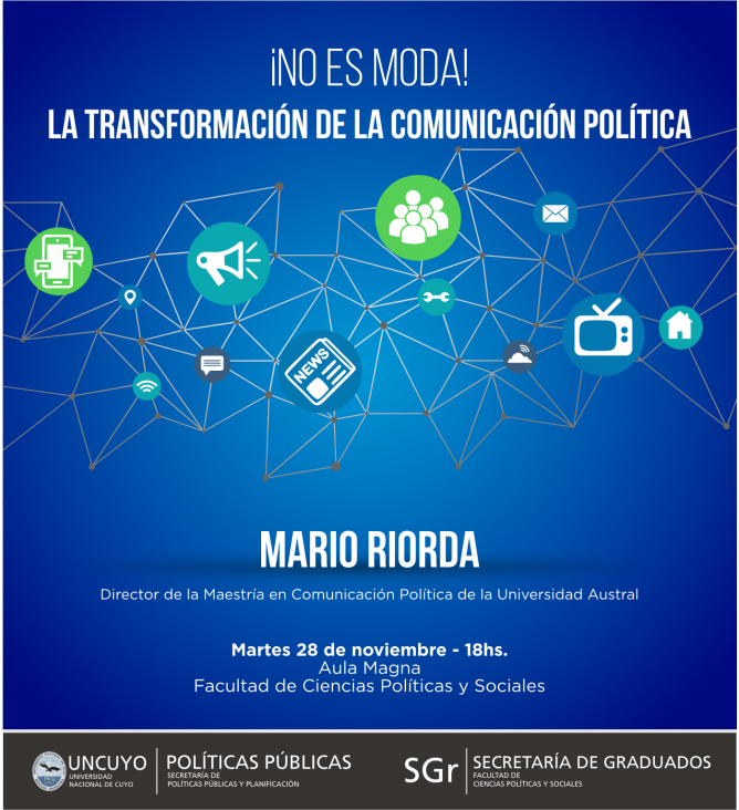 imagen ¡No es moda! La transformación de la Comunicación Política