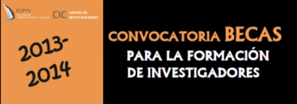 imagen Prórroga en la Convocatoria de Becas para la Formación de Investigadores 2013 - 2014