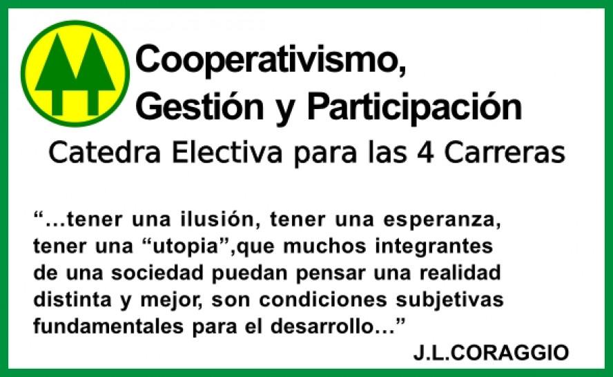 imagen Cooperativismo, Gestión y Participación