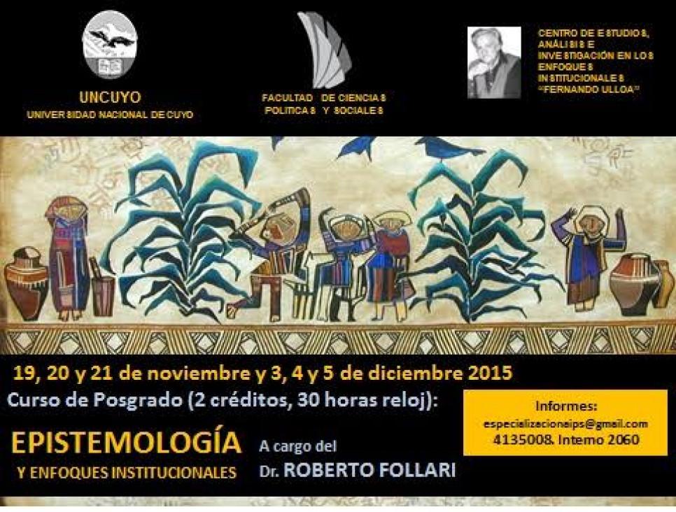 imagen Curso de Epistemología