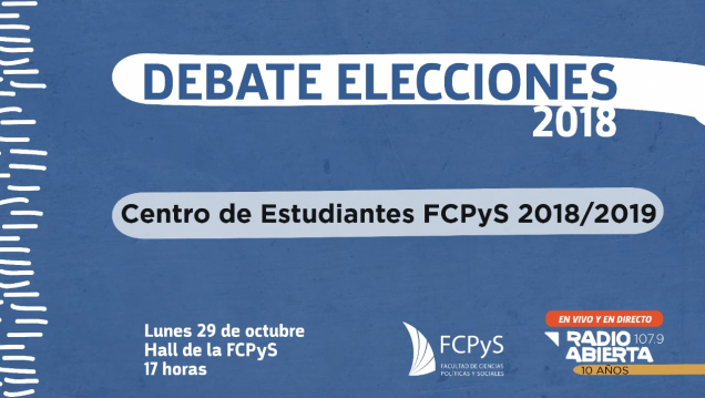 imagen Radio Abierta invita al debate de candidatos/as al Centro de Estudiantes