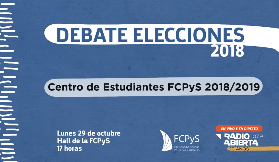imagen Radio Abierta invita al debate de candidatos/as al Centro de Estudiantes